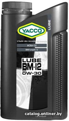 Моторное масло Yacco Lube BM12 0W-30 1л