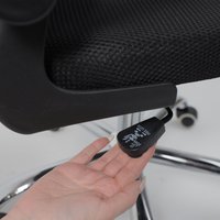 Офисное кресло AksHome Milan (ткань/сетка, черный)