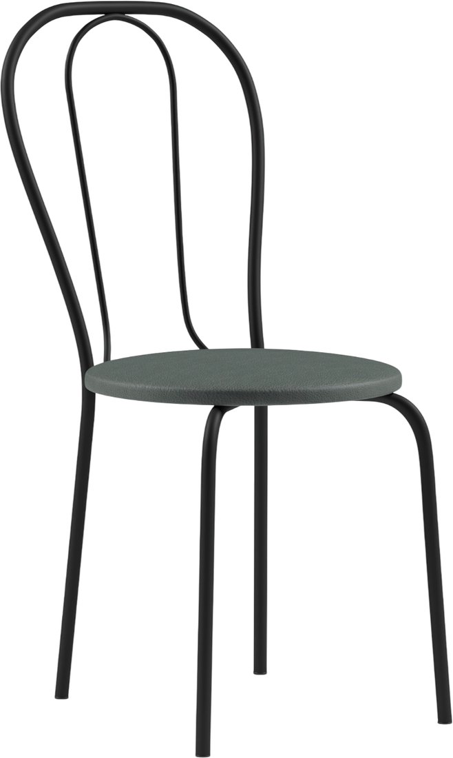 

Стул Mio Tesoro Тюльпан Плюс (серый/черный)