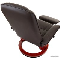 Массажное кресло Calviano 2159 (экокожа, коричневый)