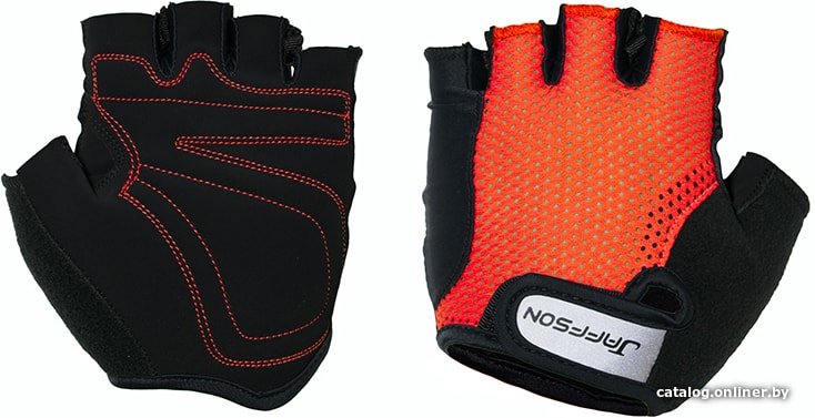 Перчатки Jaffson SCG 46-0398 (XL, черный/красный)