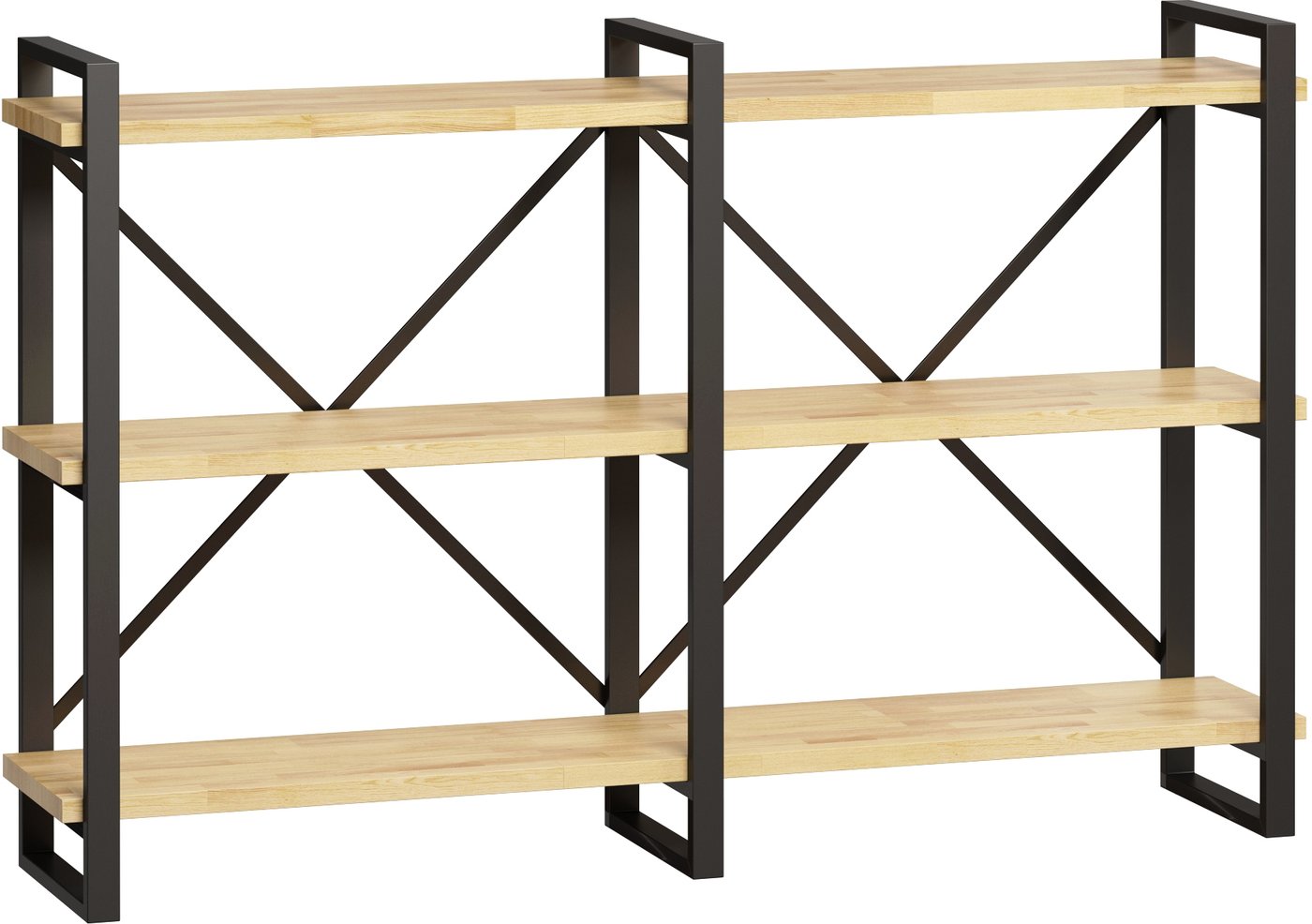 

Стеллаж LoftyHome Лондейл Рант 160 (натуральный/черный)