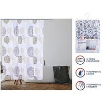 Шторка-занавеска для ванны Perfecto Linea Harmony 36-118017 (блики)