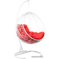 Подвесное кресло BiGarden Kokos (белый/красный)