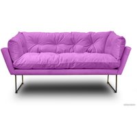 Диван Brioli Анико двухместный (V14/сиреневый)