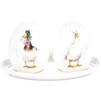 Набор для масла и уксуса с солонкой и перечницей Royal Worcester Wrendale Designs WN4383-XG