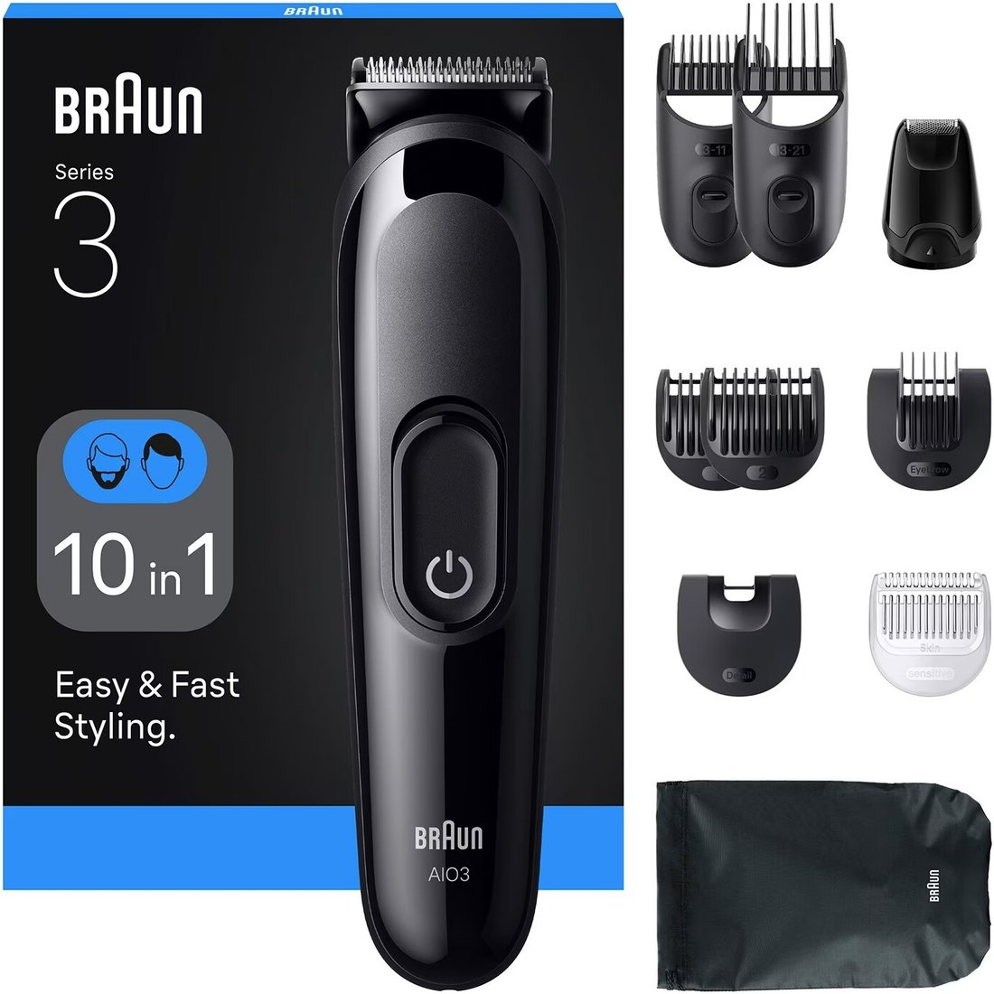 

Универсальный триммер Braun AIO3560