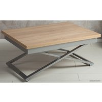 Стол-трансформер Levmar Accord D89/S59 (дуб сонома/хром)