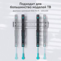 Кронштейн для телевизора Onkron TM5 (черный/белый)