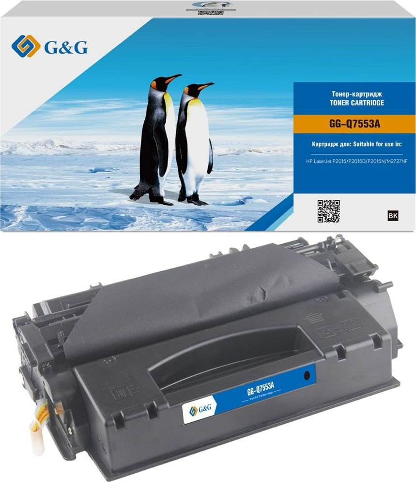 

Картридж G&G GG-Q7553A (аналог HP Q7553A)
