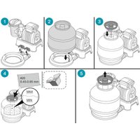 Каркасный бассейн Bestway APX 365 732x366x132 см 561KG