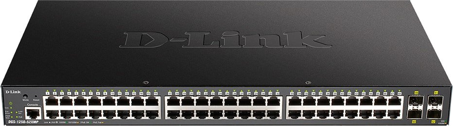 

Управляемый коммутатор 2-го уровня D-Link DGS-1250-52XMP