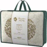 Одеяло Волшебная ночь Стеганое 140/205 733138 (льняное кружево)