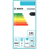 Стиральная машина Bosch WLG20260BL