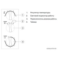 Мини-печь Mystery MOT-3325