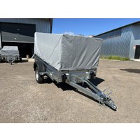 Одноосный прицеп AvtoS A25M1B (2500x1300x300, R13, ресс. AL-KO)