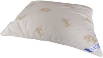 Спальная подушка Delford Шерсть Стандарт 3ШП-ПЭ (58x58)