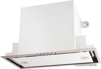 Кухонная вытяжка Akpo Neva glass Eco 60 WK-4 (нержавеющая сталь/белый)