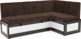 Мебель-АРС Нотис 211х82х135.5 см M11-28-7 (велюр молочный шоколад НВ-178/13)