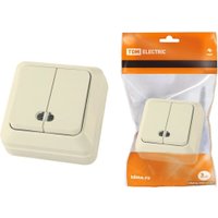 Выключатель TDM Electric Ладога SQ1801-0008 (слоновая кость)