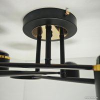 Припотолочная люстра Mirastyle Диод MH-3231/6 BK+FGD