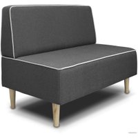 Диван Brioli Рони двухместный 1.2м (F17 массив/лак)