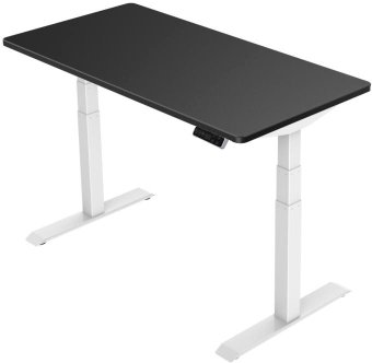 Стол с регулировкой высоты Smartstol Pro W 140x80 (белый/черный)
