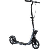 Двухколесный подростковый самокат Oxelo Commute 900 (черный)