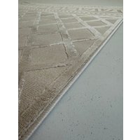 Ковер для жилой комнаты LAXMI Comfort 847 прямоугольник (0.8x1.5, Beige/Beige)