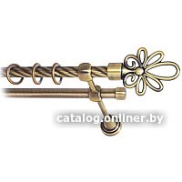 Карниз для штор Lm Decor Астра 170 2р витой (антик, 2м) в Пинске