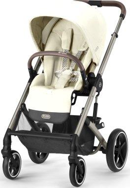 

Коляска прогулочная «книга» Cybex New Balios S Lux (seashell beige)