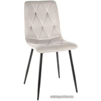 Стул Signal Tom Velvet (bluvel 03 светло-серый/венге)