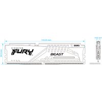 Оперативная память Kingston FURY Beast 2x32ГБ DDR5 6000 МГц KF560C40BWK2-64 в Борисове