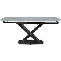 Кухонный стол Sheffilton SHT-T75 (серый светлый/черный)