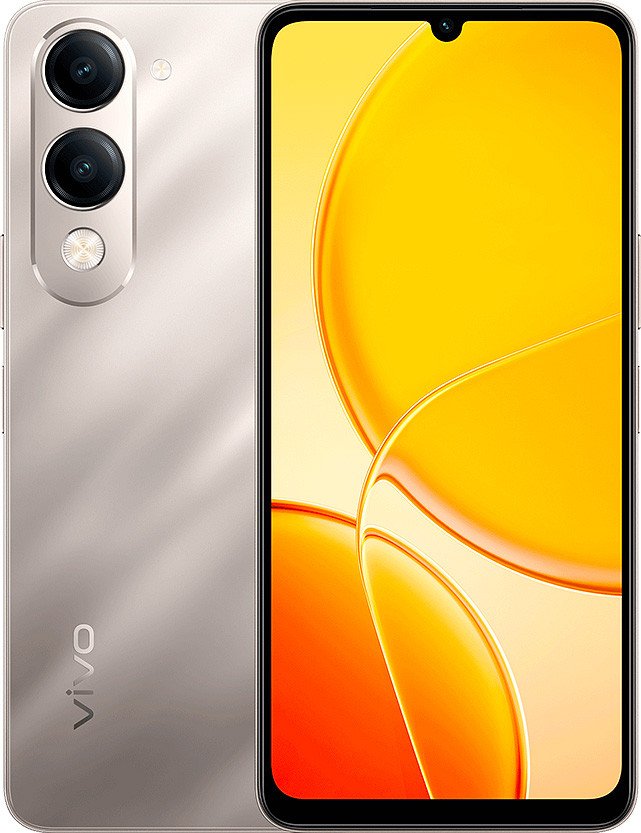 Телефон Vivo Y04 4GB/128GB международная версия (титановое сияние)
