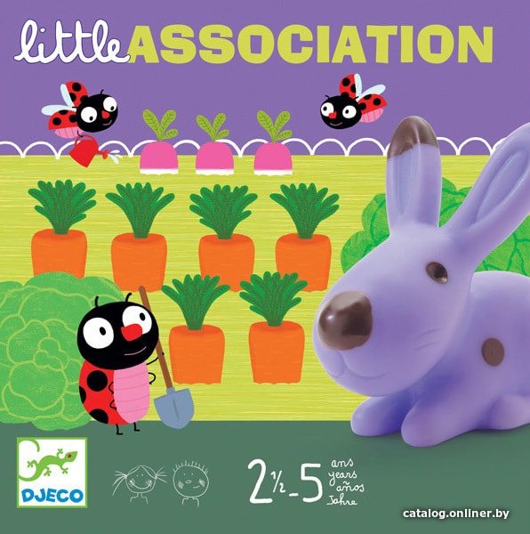 Настольная игра Djeco Зверята 08553
