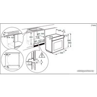 Электрический духовой шкаф Electrolux OPEB2640C