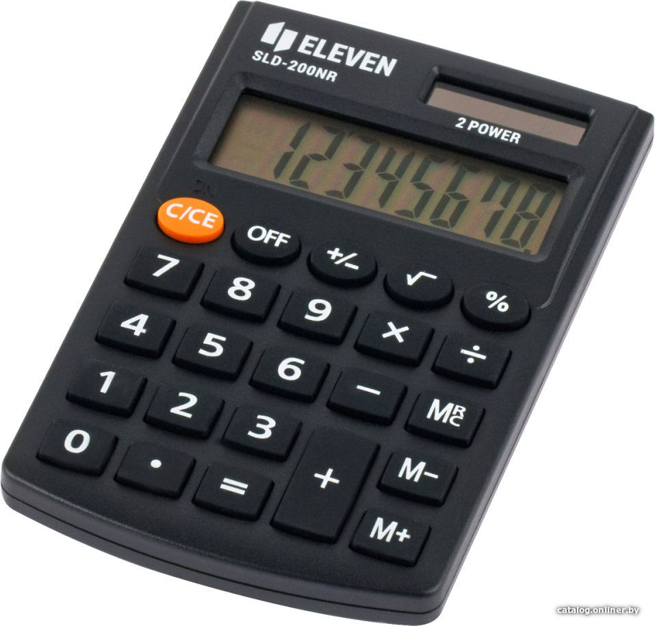 Калькулятор Eleven SLD-200NR (черный)