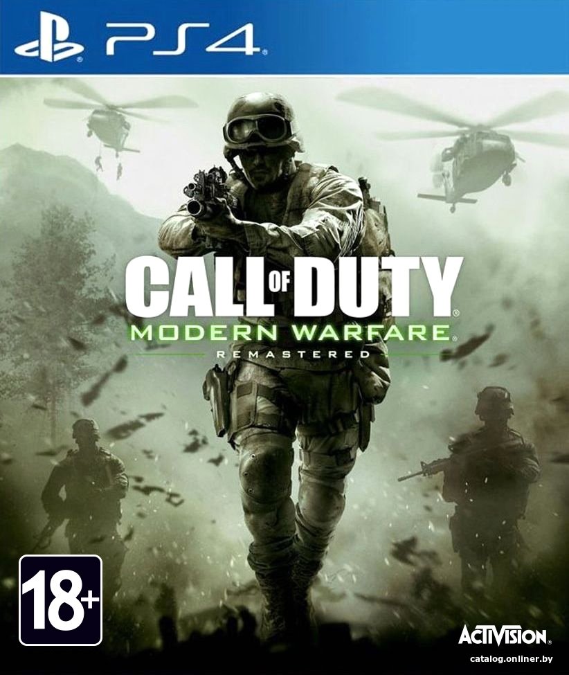 Call of Duty: Modern Warfare Обновленная версия (без русской озвучки) для PlayStation 4