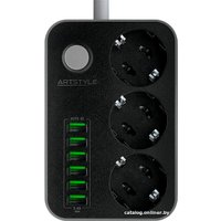 Сетевой фильтр ArtStyle CL-3631B