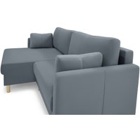 Угловой диван Mio Tesoro Дублин 497 (серый 968)