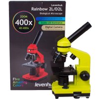 Детский микроскоп Levenhuk Rainbow 2L (лайм) 69038