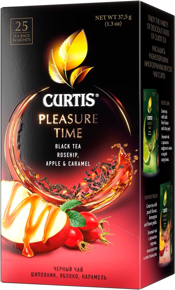 

Черный чай Curtis Pleasure Time 25 шт