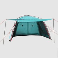 Тент-шатер BTrace Camp T0465 (зеленый/красный)