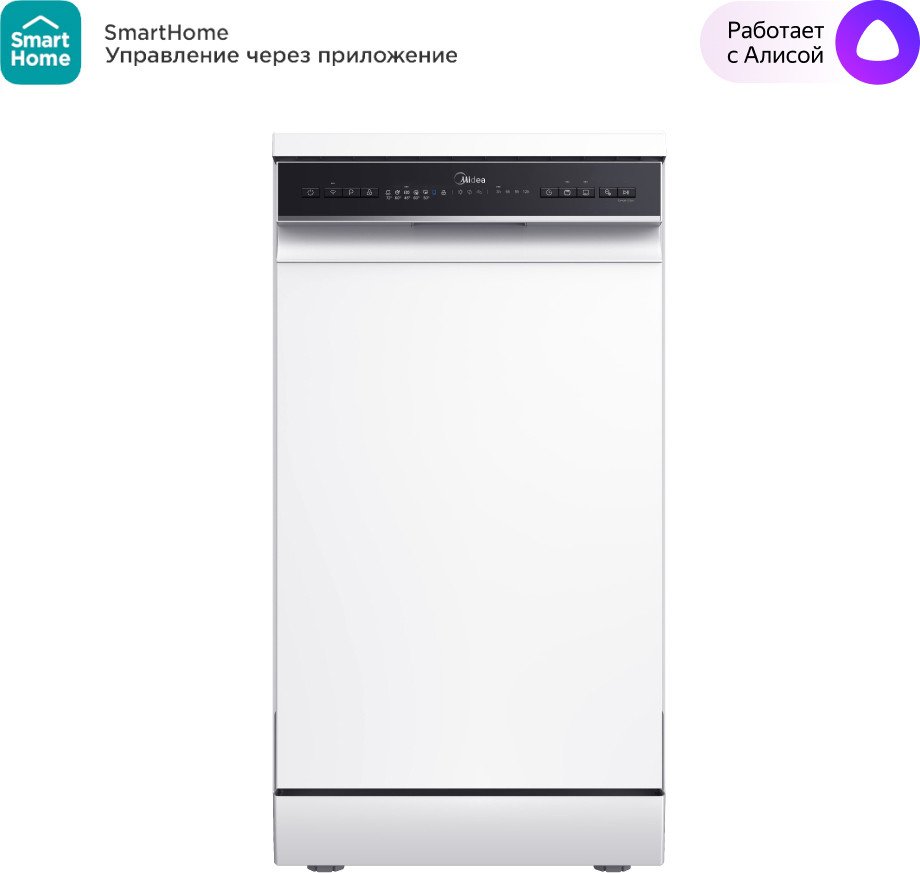 

Отдельностоящая посудомоечная машина Midea MFD45S150Wi