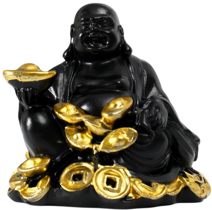 

Статуэтка Sima-Land Хотей с золотыми слитками и монетами 10524411
