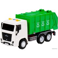 Грузовик Полесье Маз Коммунальный инерционный со звком и светом 94070