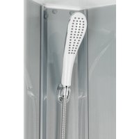 Душевая кабина Saniteco SNT-84 90х90 (серый/прозрачное стекло)