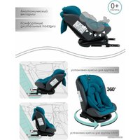 Детское автокресло Amarobaby Brilliant Isofix AMARO-2003-BrBi (бирюзовый)