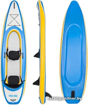 GUETIO GT380KAY Inflatable Double Seat Adventuring Kayak